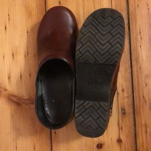 Burgundy Dansko Clogs